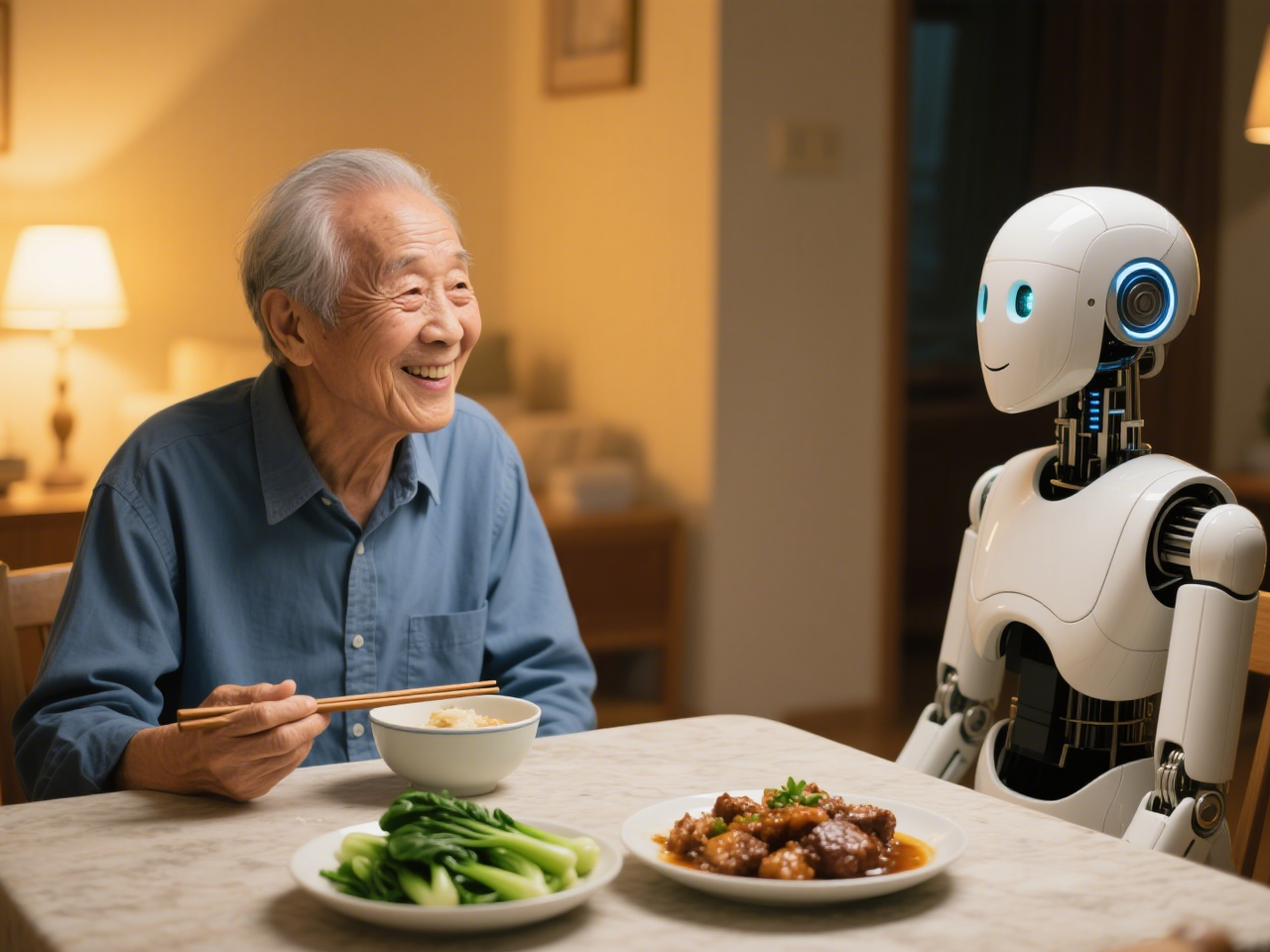 家庭智能陪護機器人，人居生活的智能守護者