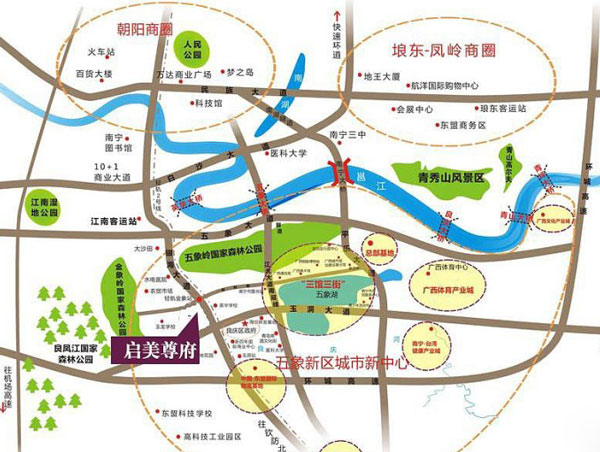 啟美尊府規劃圖